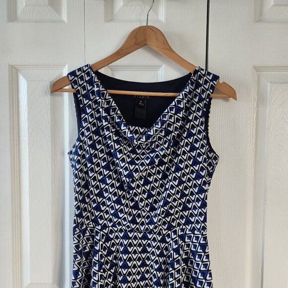 Enfocus Studio Sleeveless Draped Neck Mini Dress - Picture 7 of 9